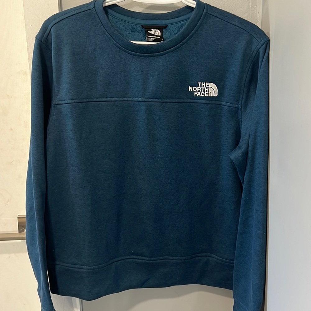 North Face Sherpa Lined Crewneck